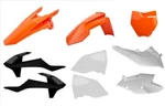 Polisport Orange/black Plastic Kit Ktm 125 Xc-w 2017-2019. Fixed Price $121.49.