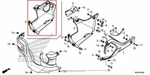 New Oem Honda Right Lower Cowl. Fixed Price $64.95.