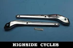 1417 04 Harley-davidson Dyna Left Right Rear Fender Support Bracket Mount Cover. Fixed Price $50.00.