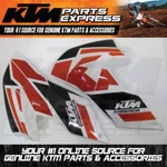 New Oem Ktm Radiator Shroud White With Decal Freeride 250 2015 2016 2017. Fixed Price $119.99.