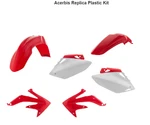 Acerbis Replica Plastic Kit Original Red Fits Honda CRF450R 2007-2008. Fixed Price $99.88.