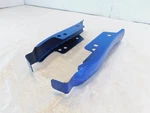 Harley Road King & Electra Glide Blue Rear Fender Saddlebag Filler Strips. Fixed Price $39.99.