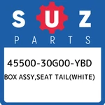 45500-30G00-YBD Suzuki Box Assy,seat Tail(white) 4550030G00YBD, New Genuine Oem. Fixed Price $258.10.