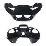 Vivid Black Inner Outer Fairing Covers For 1998 - 2013 Harley Road Glide Fltr. Fixed Price $268.95.