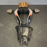 13-16 Ktm RC390 Duke Upper Front Nose Mask Headlight Fairing Cover Oem Turn. Fixed Price $150.00.