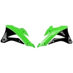 Ufo Radiator Shrouds Scoops Green/black KA04728#999. Fixed Price $54.43.