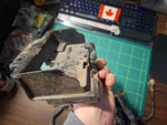 Honda VT750 Shadow Battery Cover 50326-MCL-000 Used Fits 2001-2009 750CC. Fixed Price $29.09.