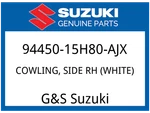 Suzuki Oem Part 94450-15H80-AJX Cowling Comp,si. Fixed Price $601.29.