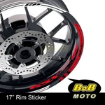 17 In Wheel Sticker Decals Checkered For Suzuki Gsxr 1000 2001-2020 16 18 19. Fixed Price $28.83.