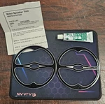 Nos Pro-one Performance Black Chrome Motorcycle Billet Speaker Cover Trim Harley. Fixed Price $49.99.