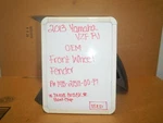 2013 Yamaha Yzf Oem Front Wheel Fender 14B-21511-00-P1. Fixed Price $60.00.