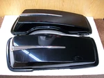 Harley-davidson Oem Black Touring Saddlebag Lids Off 2007 Flhx Street Glide. Fixed Price $149.00.