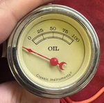 Classic Instruments VT81GLF Vintage Oil Pressure Gauge. Fixed Price $40.00.