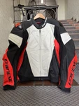 Dainese Super Race Leather Motorcycle Racing Jacket Track Day Full Armor Euro 52. Fixed Price $451.00.