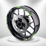 Green 17'' Rim Wheel Sticker Decal Strip Tape P05B For Kawasaki ZX10RR Ninja. Fixed Price $35.32.