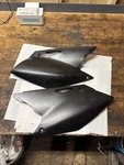 2004KAWASAKI KX250F Rear Side Number Plate Covers Panels Fenders Left & Right. Fixed Price $29.99.