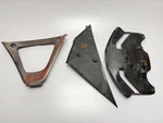 2007 2008 Kawasaki Ninja ZX6R Lower Front Upper Inner Wheel Cowl Fairing. Fixed Price $27.89.