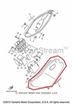 New Oem Yamaha Left Side Cover Panel White. Fixed Price $79.95.