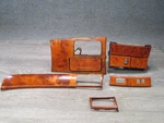 04-06 Lexus UCF30L LS430 Set Of 5 Dash Center Console Woodgrain Trim Cover Oem. Fixed Price $159.36.
