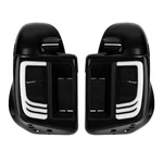 Lower Vented Fairing 6.5" Speaker Box Signal Light Fit For Harley Touring 14-23. Fixed Price $149.99.