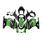 Fsh Injection Fairing Fit For Kawasaki Ninja EX250 2008-2012 Green Black A077. Fixed Price $369.99.
