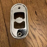 Harley Oem Dyna Softail Bar & Shield Coil Cover Chrome 74615-01 New. Fixed Price $25.00.