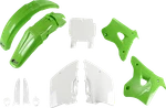Ufo Body Green/white Kawasaki Kx '94-'95 KAKIT193F 999. Fixed Price $156.95.