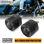 Engine Saddlebags Crash Balls Bar Guard End For M12 Harley Touring Softail. Fixed Price $27.07.