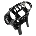 Hogworkz Vivid Black Front Inner Speedometer Cowl Fairing Harley Touring 14-23. Fixed Price $359.98.