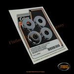 Colony 2123-4, Handlebar Riser Cup Washers, P/n 56159-73, Chrome. Fixed Price $13.54.