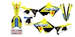 2001-2009 Suzuki Polisport Restyled Graphics Kit Decal RM250. Fixed Price $124.99.