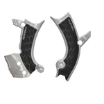 Acerbis X-grip Frame Guards Silver/black Yz 250F/450F 2981441015. Fixed Price $54.74.