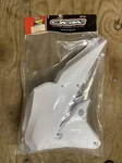 Cycra Powerflow Intake Yamaha Radiator Shrouds White 1CYC-1778-42. Fixed Price $89.99.