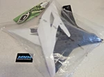 2010 Yamaha YZ250R Ufo Plastic Radiator Side Shroud Panel Cover Set Wht. Fixed Price $39.00.