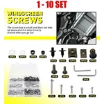 253-2530X Complete Fairing Bolt Screw Fit Kawasaki Ninja ZX6R/9R 7R ZX14 Silver. Fixed Price $27.54.