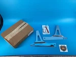 New Open Box Oem Harley Davidson Rigid Sideplates, Chrome, Dyna, 52856-06 *. Fixed Price $80.00.