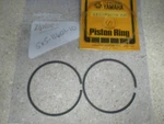 Nos Oem Yamaha Piston Ring Set (1ST O/s) 1982 YZ250 5X5-11601-10. Fixed Price $39.98.
