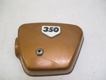 Honda Cb 350 K2 Left Side Cover Panel Gold 17331-286-010CQ 1970. Fixed Price $63.75.