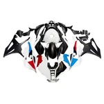 White Red Blue Injection Fairing Kit For 2025 Bmw S1000RR Bodywork. Fixed Price $494.95.
