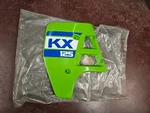 New Oem Kawasaki Left Engine Shroud 49089-5041-6W Fits 1988 KX125. Fixed Price $70.00.