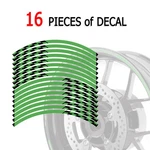 For Kawasaki ZZR1400 12-20 19 18 17 Wheel Edge Rim Stickers Inch C01B Green. Fixed Price $27.85.