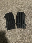 Oem Factory Black Radiator Louver Cover Pair Husqvarna 2019 TE300I. Fixed Price $23.00.