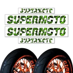 Supermoto 17" Inner Rim Decals Sticker W03 For Honda CRF150 250R 250X 250L. Fixed Price $49.41.