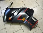 1987-90 Kawasaki Ninja ZX750F Left Upper Mid Cowl Fairing 55028-1132 SF229. Fixed Price $29.98.