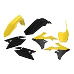 Polisport Mx Plastic Kit For Suzuki Rmz 250 (2019-24) Motocross, Black/yellow. Fixed Price $112.11.