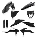 Acerbis Full Plastic Kit 2791540001 Black For Ktm 500 Exc-f 2020-23. Fixed Price $150.00.