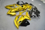 Glossy Gold Fairings Kit W/tank Cover For Kawasaki Ninja 2017-2019 EX650 Abs. Fixed Price $398.95.