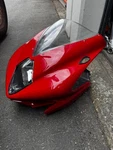 Mv Agusta F3 675/800 Front Fairing Red & Heahlight 80H0B5452 2012-2016. Fixed Price $424.99.