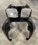 02-04 Suzuki Burgman Front Upper Nose Fairing Cowl Shroud Leg Shield. Fixed Price $350.00.