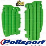 Polisport Radiator Louvres Grills Green 05 For Kawasaki 450F Kxf 10-15. Fixed Price $38.99.